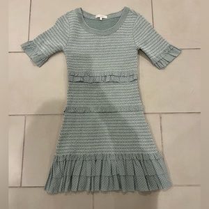 Loveshackfancy size M polka dot mini dress